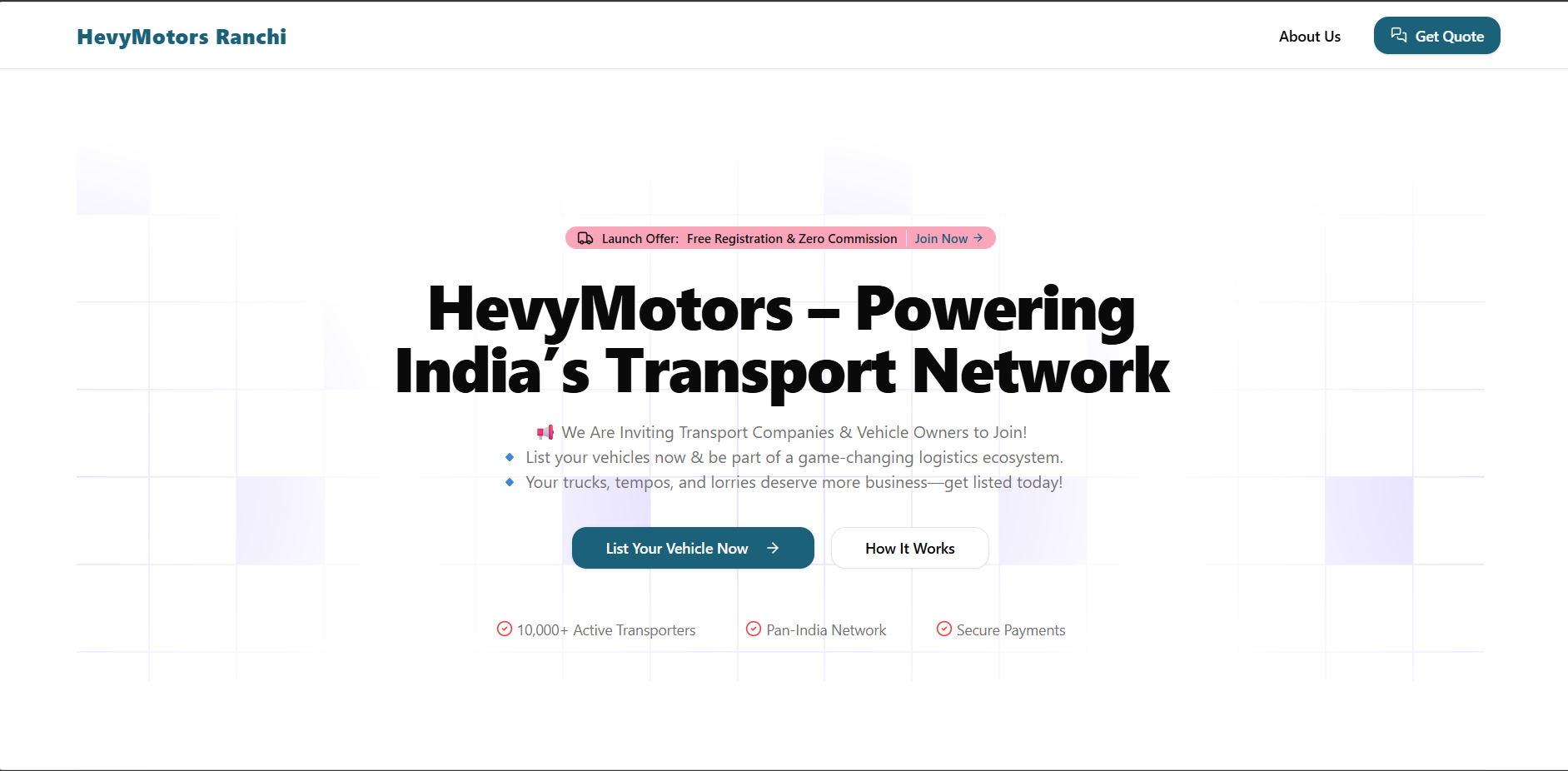 HevyMotors – Powering India’s Transport Network